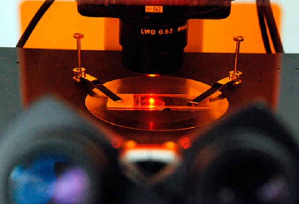 microscopio holográfico